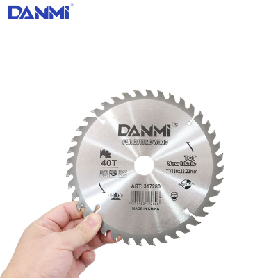 Danmi Carpentry Saw Blades Special Carbide Saw Blade for Lithium Chainsaw Angle Grinder Cutting Wood Metal Circular Saw Blade