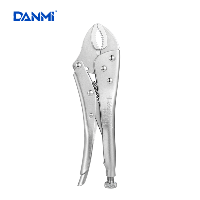 Danmi Hand Tool Clamp Vise Grips Welding Plier Manual Clamp round Mouth Straight Mouth Light Handle Plier