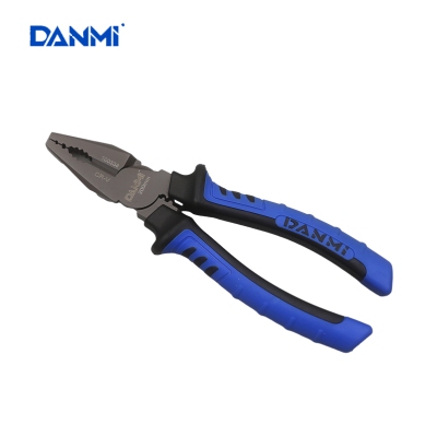 Danmi Hardware Tools Eccentric Vice Labor-Saving Pliers Wire Cutter Multi-Functional Electrician Pointed Bevel Flat-Nose Pliers
