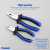 Flat Mouth Electrician Vice Wire Cutter Plier Electrician Bevel Flat-Nose Pliers Hardware Tools Danmi