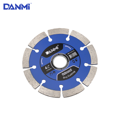 Danmi Electric Tool Accessories Tile Cutting Disc Marble Material Slotted Stone Plate Dry Cutting Diamond Saw Blade
