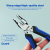 Danmi Tools Industrial Grade Multi-Functional Wire Cutter Electrical Special Wire Stripping Sharp Nose Pliers Hardware Tools Diagonal Cutting Pliers