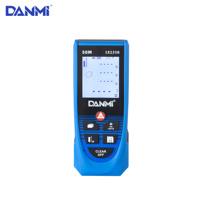 Danmi Electronic Ruler High Precision Range Finder Measuring Tool Handheld the Infrared Distancer High Precision Laser Ruler