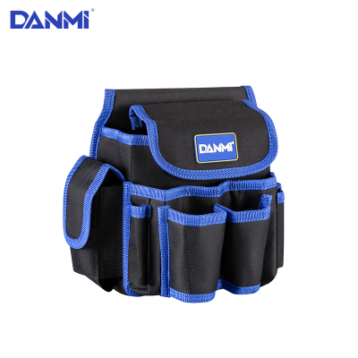 Danmi Kit Electrician Pouch Tool Bag Multifunctional Waist Bag Oxford Fabric Bag Kit Electrician Woodworking Bag