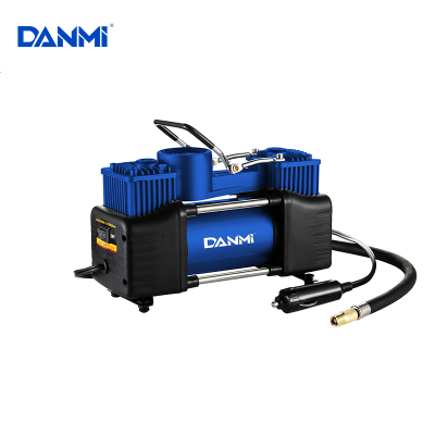 Danmi Car Tools Vehicle Air Pump Multi-Function Car Double Cylinder High Pressure High Power Tire Air Pump