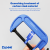 Danmi Hardware Tools Heavy Duty G-Shaped Clip C- Shape Clamp Sub Iron Clamp Strong F-Clamp Woodworking Fixed Fixture Clamping Device