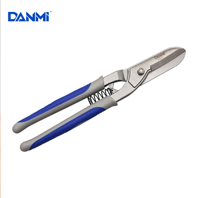Danmi Manual Tool Scissors Sheet Metal Shears Knife Stainless Steel Sheet Metal Shears Multi-Purpose Industrial Grade Strong Force Sheet Metal Shears