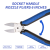 Danmi Hardware Tools Plastic Nipper Electronic and Electrical Slanting Forceps Industrial Offset Pliers Diagonal Cutting Pliers 6-Inch Plastic Nipper