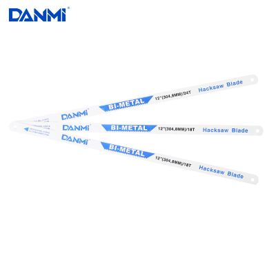 Danmi Manual Tool Steel Saw Blade Hand Multi-Purpose Double Strong Metal Flexible Hand Hacksaw Blade Metal Saw Blade