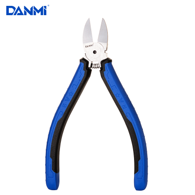 Danmi Tools Plastic Nipper Electronic and Electrical Slanting Forceps Industrial Offset Pliers Diagonal Cutting Pliers 6-Inch Plastic Nipper Cutting Pliers