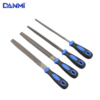 Danmi Tools File Grinding Tools Suit Alloy Woodworking Chopsticks Triangular File Medium Tooth Detailed Small Semicircle File