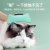 Cat Ears Remove Hair Comb Tight Comb Teeth Dog Cat Pet Self-Cleaning Radian Remove Hair Comb
