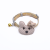 Cat Collar Pet Collar Pet Supplies Nylon Plaid Polka Dot Cartoon Panda Collar with Bell