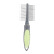 Pet Double-Row Comb One-Click Hair Removal Cat Hair Brush Pet Comb Pet Straight Comb Iron Row Comb