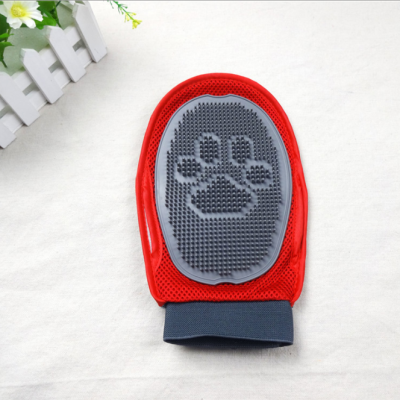 Pet Massage Gloves Rubber Cleaning Massage Brush Pet Gloves Wholesale Left and Right Hand Available