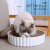 Factory Direct Supply New Wear-Resistant round Scratching Board Cat Toy Corrugated Paper Scratch-Resistant Cat Nest Cat Claw Pad