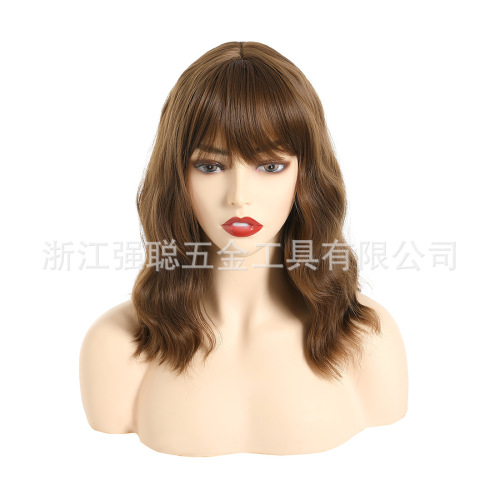 跨境假发欧美女hair wig自然蓬松假发全头套波浪假发cosplay卷发