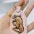 Amazon Hot for Family Animal Lovers Elephant Stainless Steel Key Ring Pendant Lifting Gift