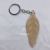 Foreign Trade in Stock Wood Laser Sculpture Printing Keychain Small Gift Beech Wooden Pendant Solid Wood Creative