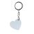 Sublimation Heat Transfer Mdf Key Pendants Event Gift Opening Gift Keychain Photo Printing Diy Gift