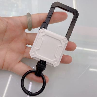 Magnetic Suction Retractable Key Ring Fishing Retractable Buckle Sea Fishing Rock Fishing Equipment Luer Accessories Complete Collection Can Buckle