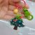 Christmas Gift Christmas Keychain Christmas Tree Holiday Gift Activity Acrylic Drop Plastic Can Be Customized with Pictures