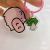 High Transparent Acrylic Keychain Cute Style Meaning Mobile Phone Pendant Creative Peripheral Gift Attraction Recommendation