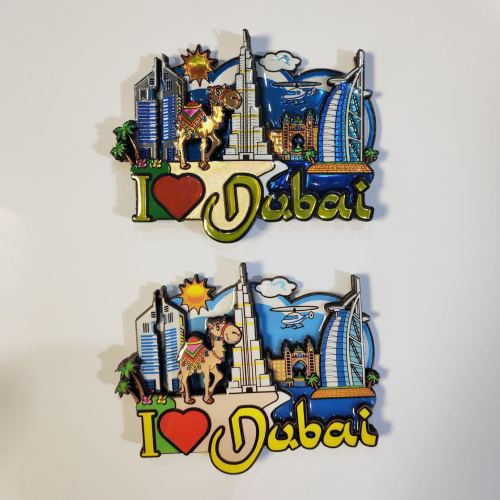 金箔铝箔冰箱贴加工 透明水晶玻璃磁性冰箱贴 磁性压纹折光冰箱贴