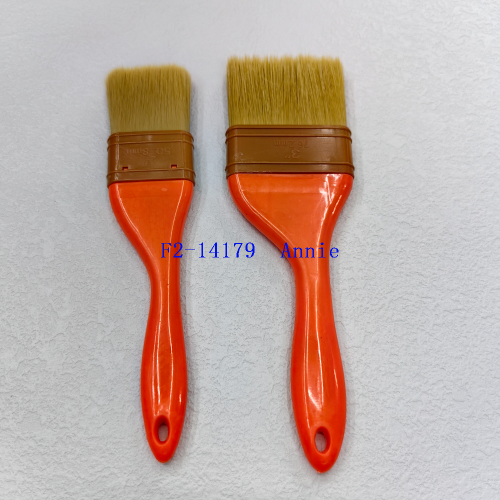 个性塑柄高档手柄跟超柔软丝刷油漆刷可定制颜色LOGO