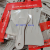 4PCs Gray Plastic Handle Scraper Scraper Style Can Be Customized in Various Colors
