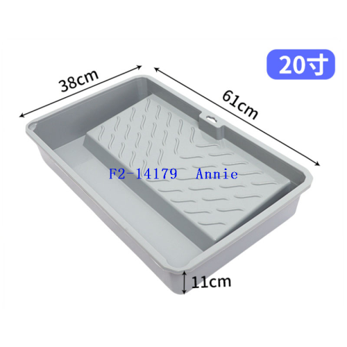 20 inch black and gray roller tray, new model tray,good