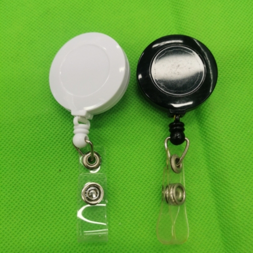 本店供应爆款圆形皮卷尺有背夹，款式新型有点像易拉扣非常棒样式