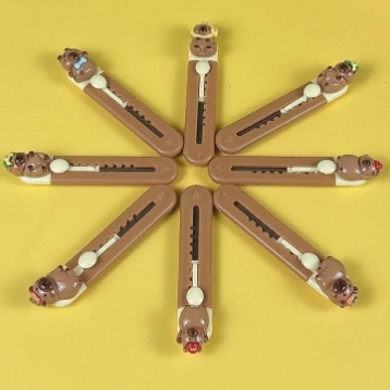 本店有卡通造型的迷你美工刀，造型超萌，超可爱卡通小号美工刀