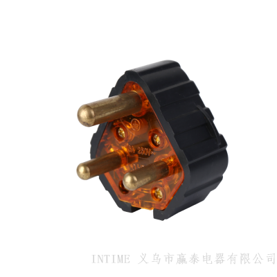South Africa Plugs 6 A250v Foreign Plug Small South Africa Plugs Plug with Indicator Light Wholesale