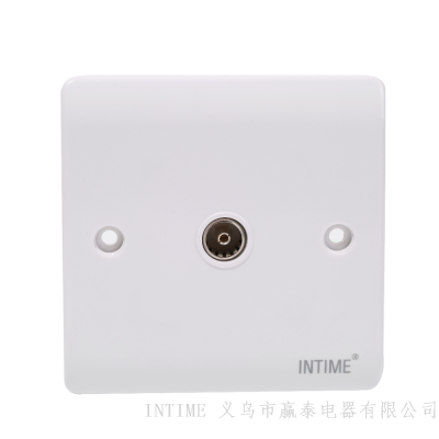 A TV Socket Wall Socket Concealed Socket Closed-Circuit TV Socket Has the Same Series of Other Products