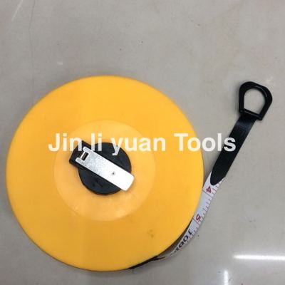 Disc Tape Measure Steel Tap Fiber Measuring Tools with Measuring Land Construction Engineering Rack Ruler Wrench Hardware Tools
