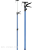 50-115cm Blue Adjustable Height Support Rod Can Be Fixed Board