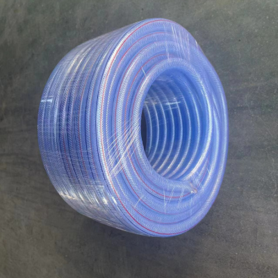 Manufacturers Supply Multi-Specification PVC Hose Transparent Navy Tube Woven Mesh Plastic Pipe Household PVC Hose