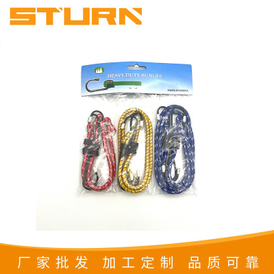 Luggage strap hook 3pc 4pc set Luggage strap Bicycle motorcycle elastic strap