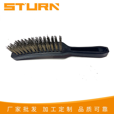 Wire brush Toothbrush corrugated wire wire brush Copper wire brush Rust removal cleaning industrial grinding brush tool brush