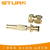 Card 4pc copper connector direct spray gun water stop quick connect nipple water gun connector