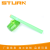 Green transparent rubber hammer octagonal hammer Floor percussion mounting hammer Portable plastic handle removable