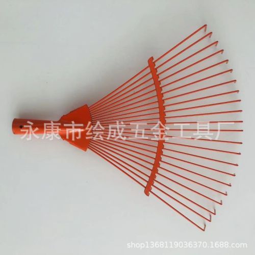 厂家直销22齿钢丝草耙批发铁质园林草耙