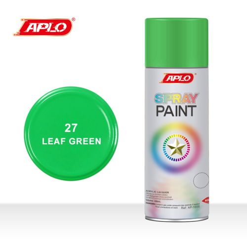 自动喷漆高覆盖力强附着力快干耐磨持久亮色  青绿色 spray paint