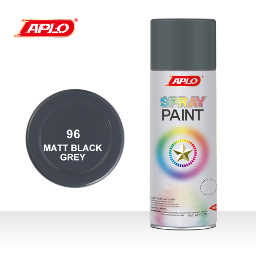 自动喷漆高覆盖力强附着力快干耐磨持久亮色  哑黑灰 spray paint