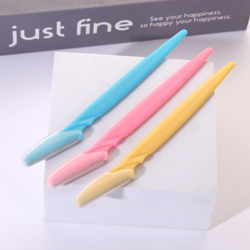 三支装工厂批发修眉刀 锋利刮毛刀 眉毛刮刀修眉器美妆修眉工具