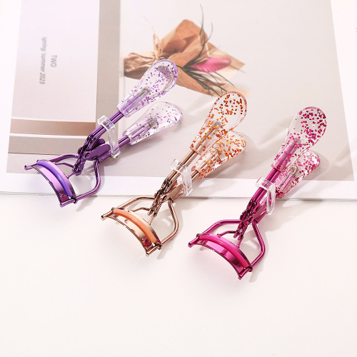 睫毛夹不锈钢 多功能睫毛夹 双压片睫毛夹 金属睫毛夹