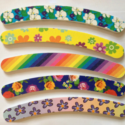 美甲工具 修形打磨甲片海绵搓 海绵指甲锉 美甲指甲挫条批发