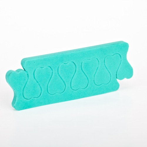 海绵分趾器 夹脚趾手指 桃心分指器 分趾棉美甲用品工具批发