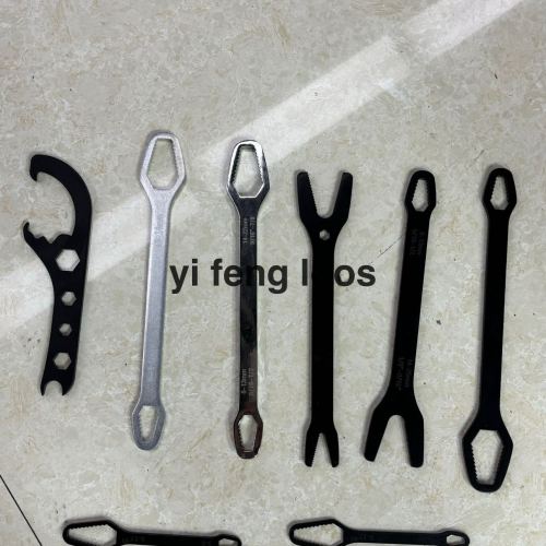 new multi-functional self-tightening plum wrench 8-24mm double-headed wrench universal multi-purpose wrench hardware tools